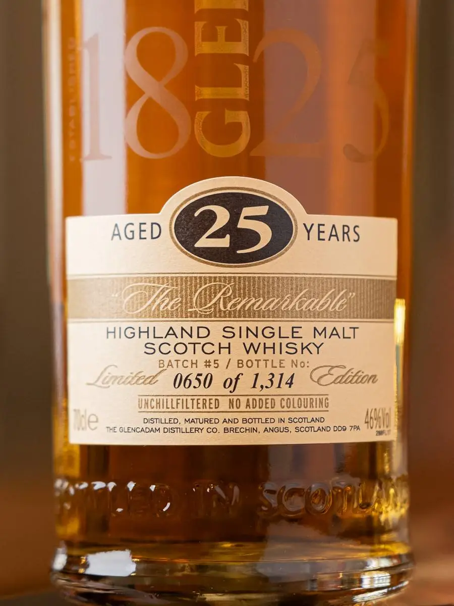 Виски Glencadam Limited Edition 25 years old / Гленкадам 25 лет