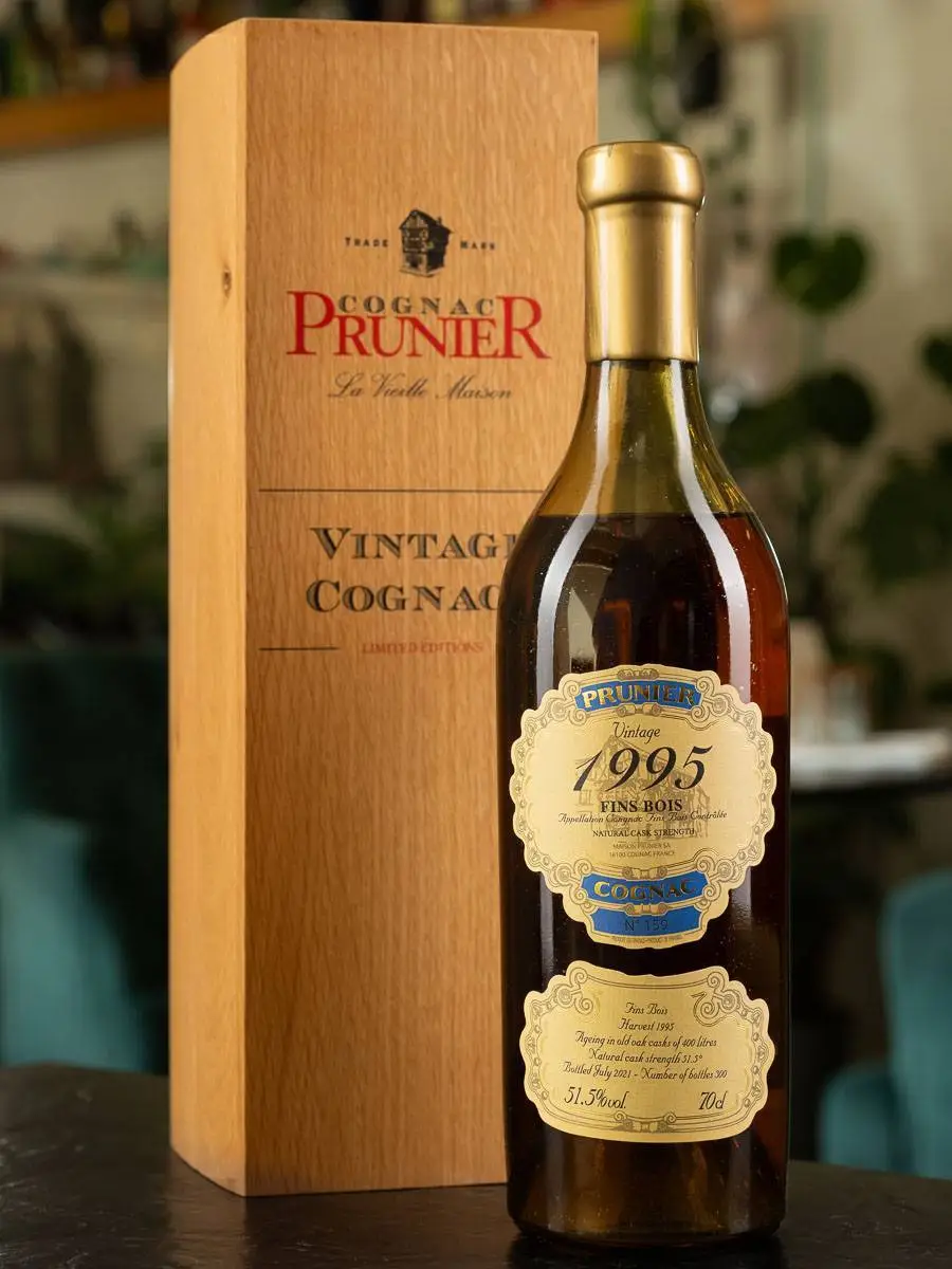 Коньяк Prunier Fins Bois Vintage 1995 / Прунье Фэн Буа Винтаж