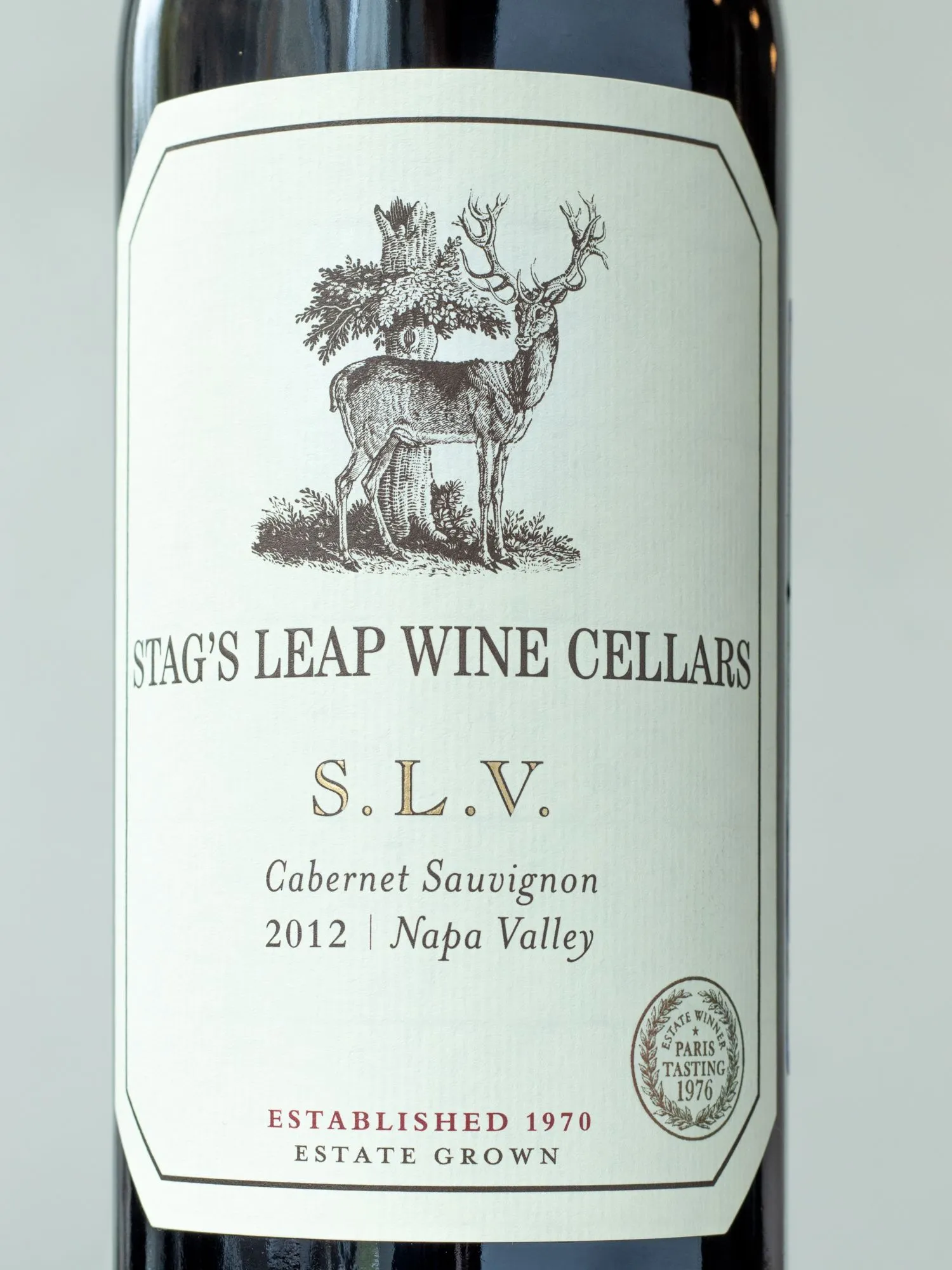 Купить вино Stag`s Leap Wine Cellars S.L.V. Cabernet Sauvignon в ресторане Остерия цена Вино Stag`s Leap Wine Cellars S.L.V. Cabernet Sauvignon / СС.Л.В. Каберне Совиньон