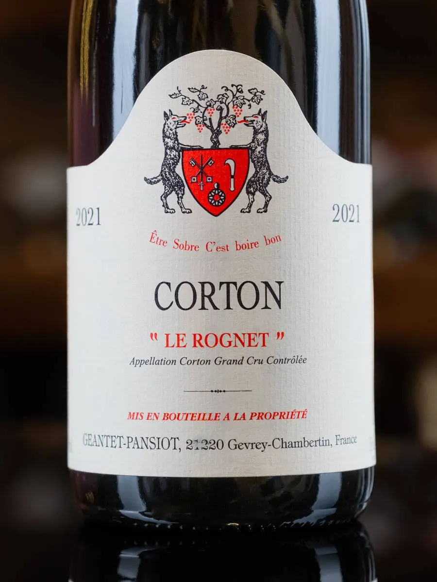 Вино Geantet-Pansiot Corton Le Rognet Grand Cru 2021 / Кортон Гран Крю Ле Ронье
