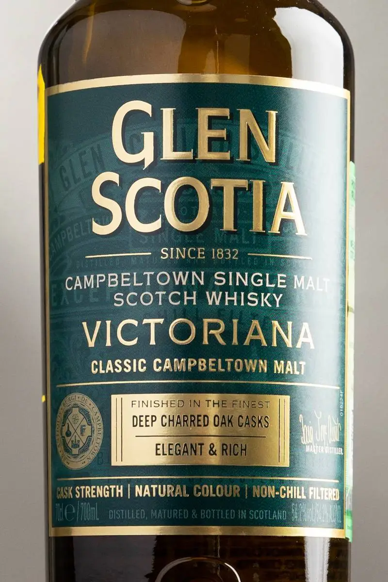 Виски Glen Scotia Victoriana купить в ресторане Остерия - цена Виски Glen Scotia Victoriana / Глен Скоша Викториана