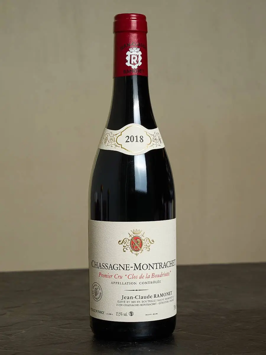 Вино Jean Cluade Ramonet Chassagne Montrachet Clos de la Boudriotte Premier Cru 2018 купить в винном ресторане Остерия - лучшая цена Вино Jean Cluade Ramonet Chassagne Montrachet Clos de la Boudriotte Premier Cru 2018 / Жан Клод Рамоне Шассань Монраше Кло де ла Будриот Премье Крю