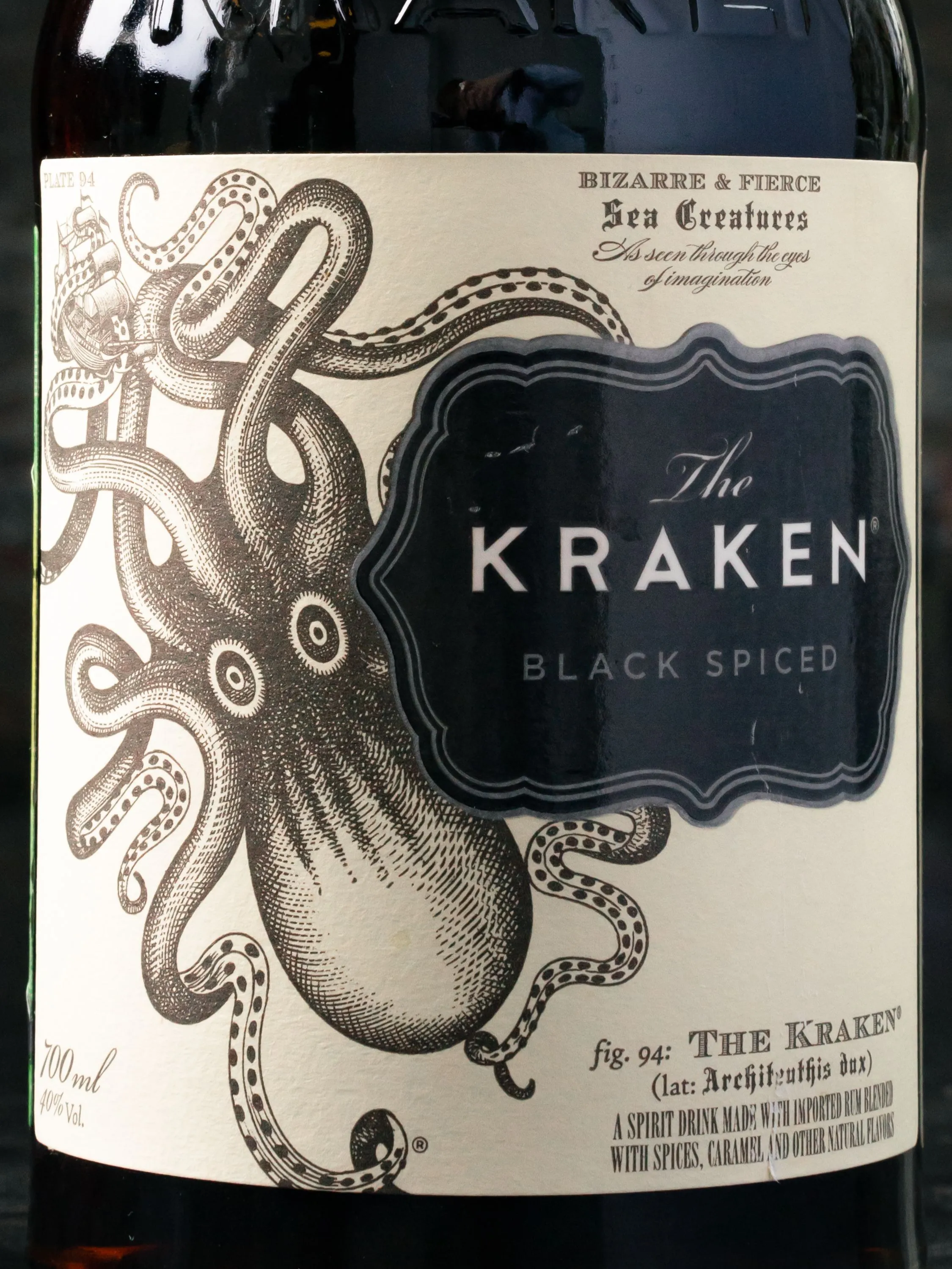 Ром Kraken Black Spiced Rum / Кракен Блэк Спайсд