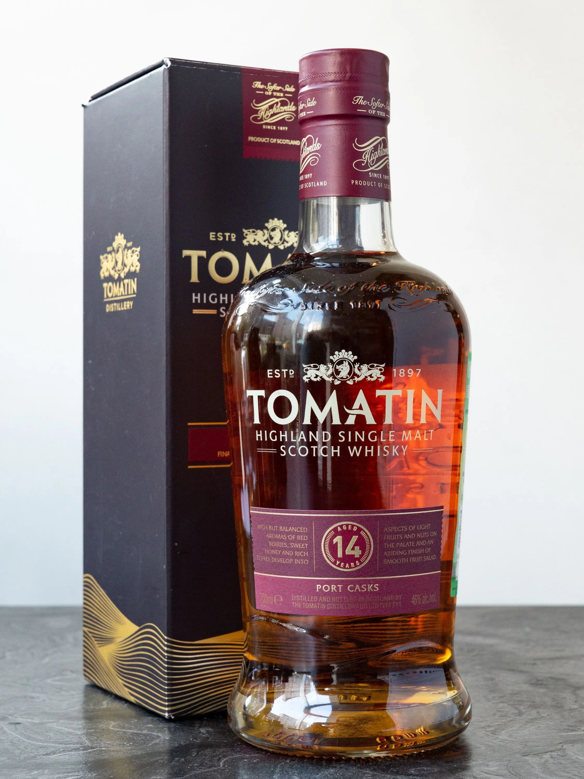 Купить виски Tomatin Tomatin 14 years (Томатин 14 лет) - лучшая цена в ресторане Амичи Виски Tomatin 14 years / Томатин 14 лет