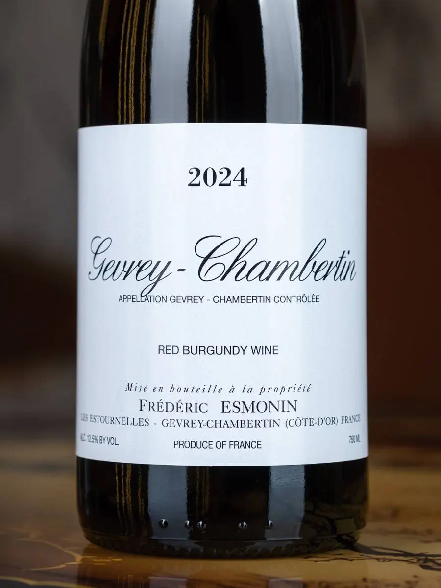 Этикетка Frederic Esmonin Gevrey-Chambertin 2024