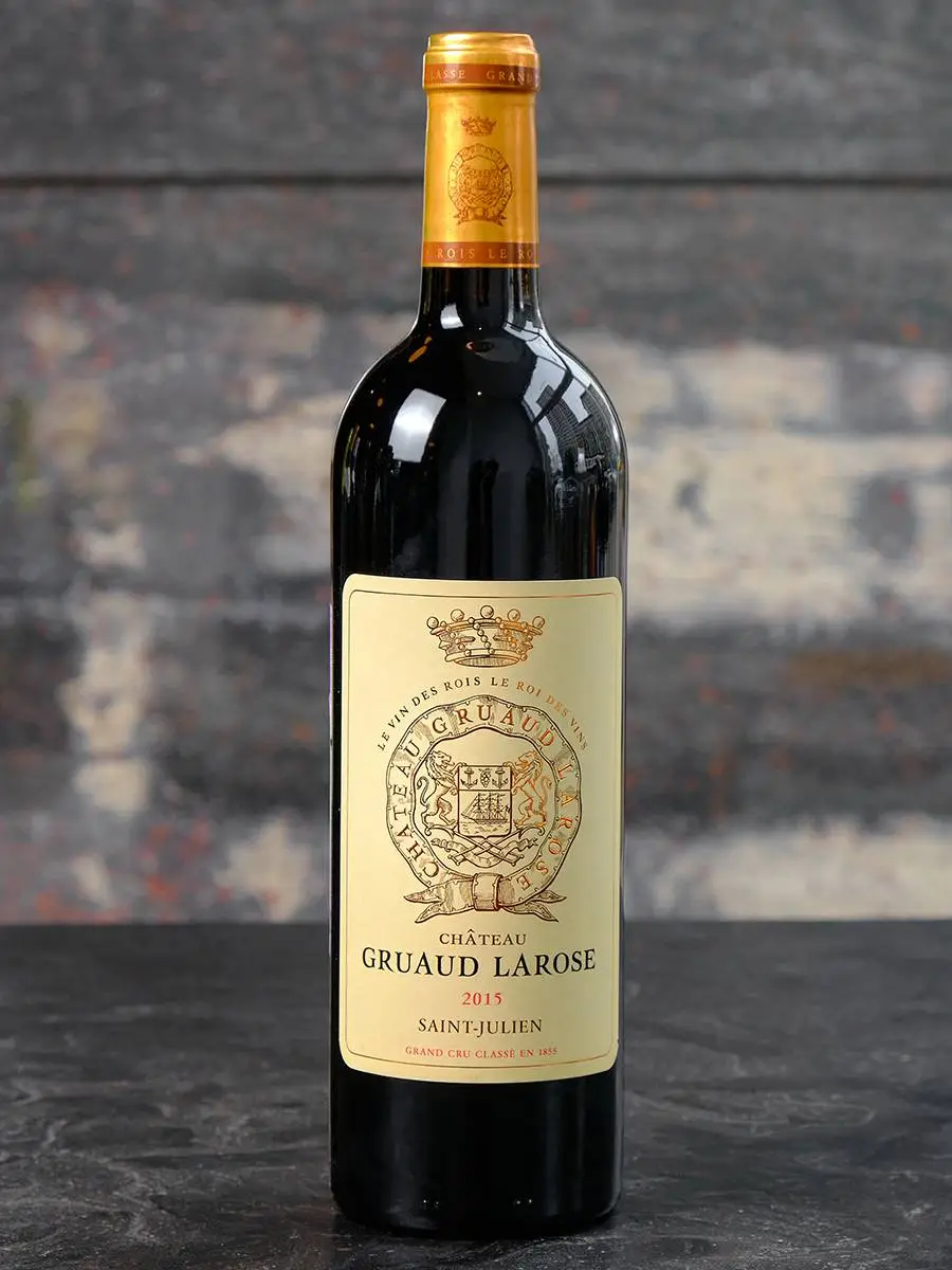 Вино Chateau Gruaud Larose Grand Cru Classe Saint-Julien 2015 купить в винном ресторане Остерия - лучшая цена Вино Chateau Gruaud Larose Grand Cru Classe Saint-Julien 2015 / Шато Грюо Лароз Гран Крю Классе Сен-Жюльен