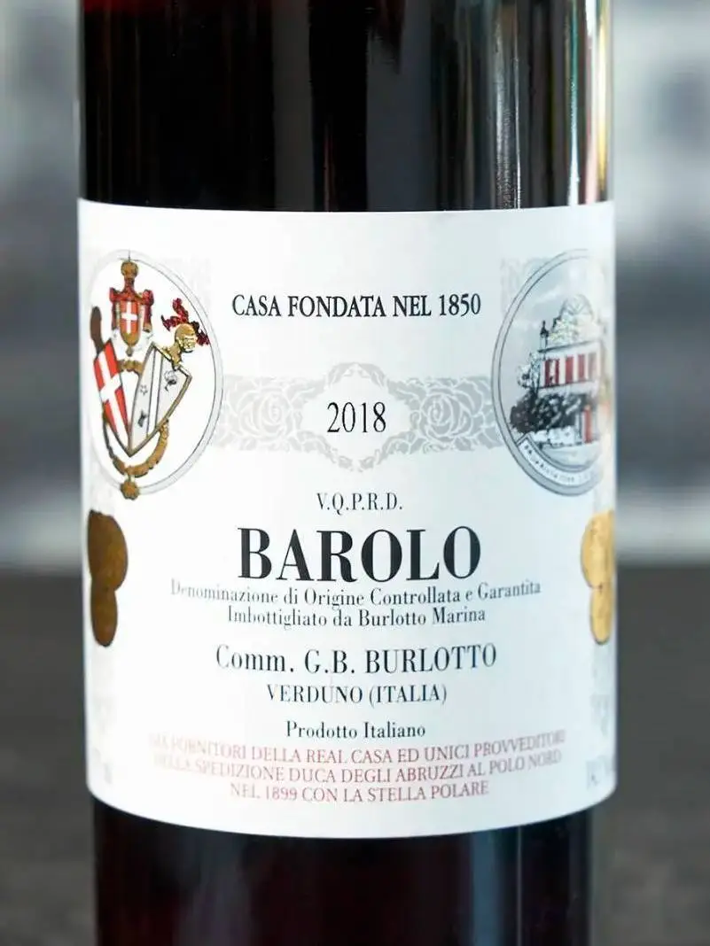 Вино G.B. Burlotto Barolo DOCG 2018 / Бароло Бурлотто