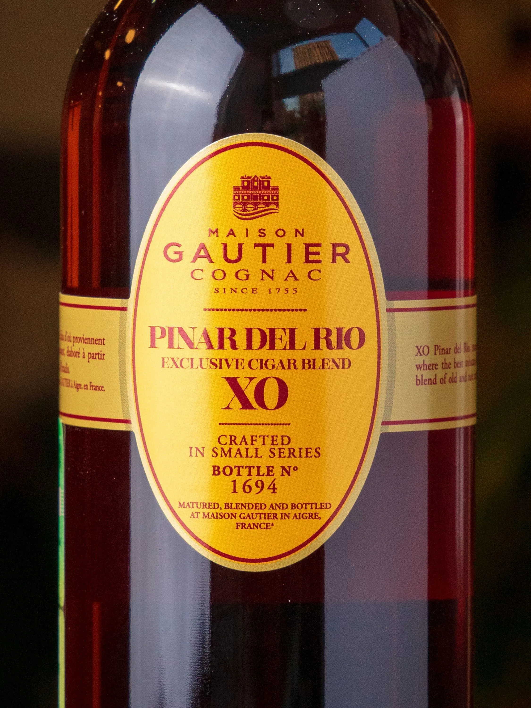 Коньяк Gautier XO Pinar Del Rio - купить по лучшей цене в ресторане Amici Osteria Коньяк Gautier XO Pinar Del Rio / Готье XO Пинар Дель Рио