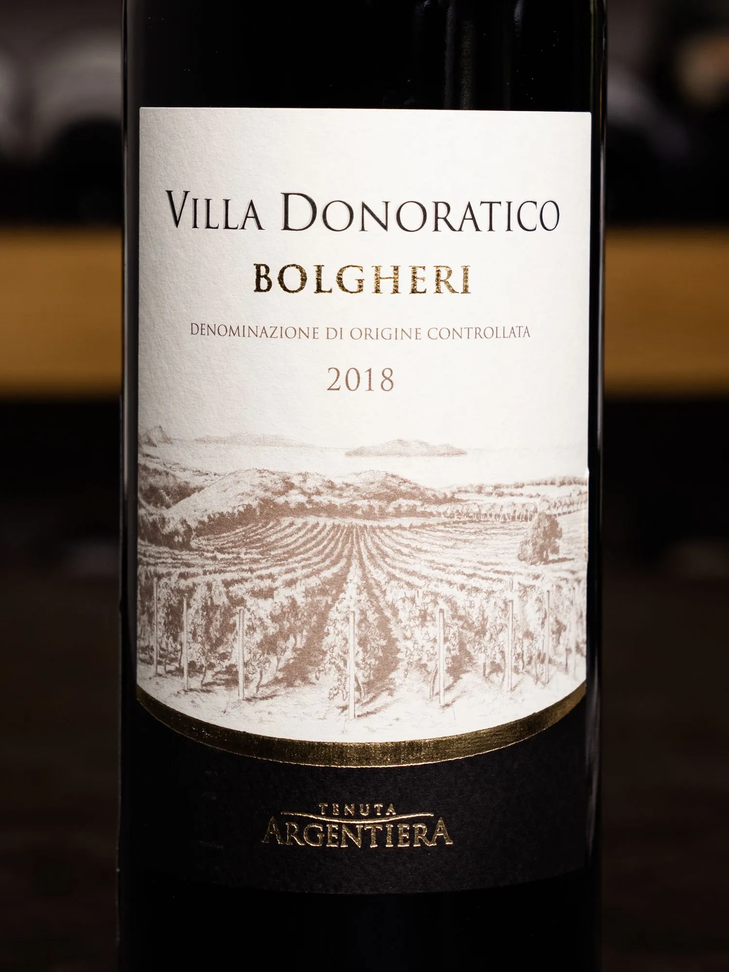 Купить вино Argentiera Villa Donoratico в винном ресторане Остерия цена Вино Argentiera Villa Donoratico / Вилла Доноратико Болгери
