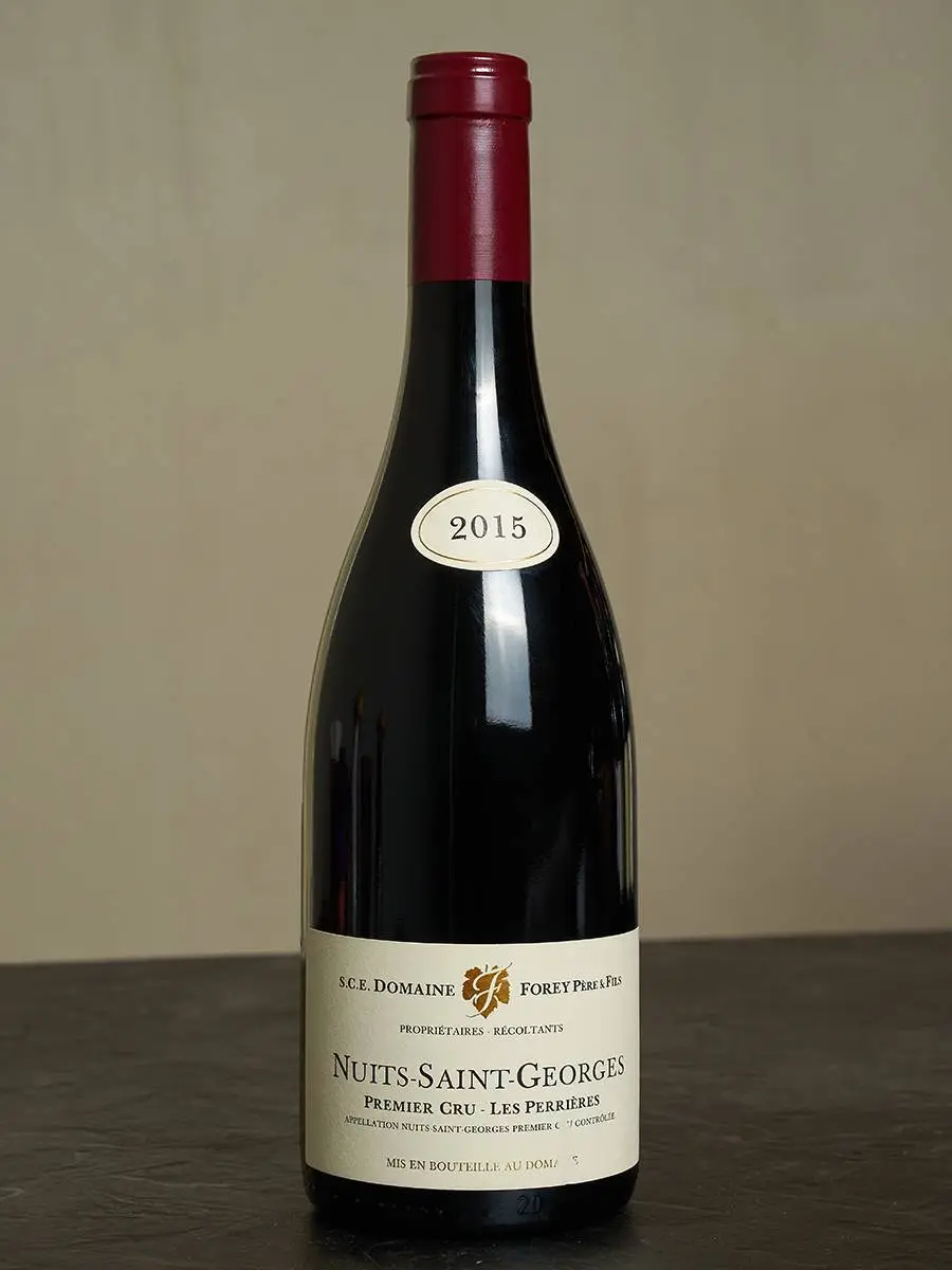 Вино Domaine Forey Pere et Fils Nuits-Saint-Georges 1-er Cru Les Perrieres 2015 купить в винном ресторане Остерия - лучшая цена Вино Domaine Forey Pere et Fils Nuits-Saint-Georges 1-er Cru Les Perrieres 2015 / Нюи-Сен-Жорж Премье Крю Домэн Форе Пэр э Фис Ле Перьер