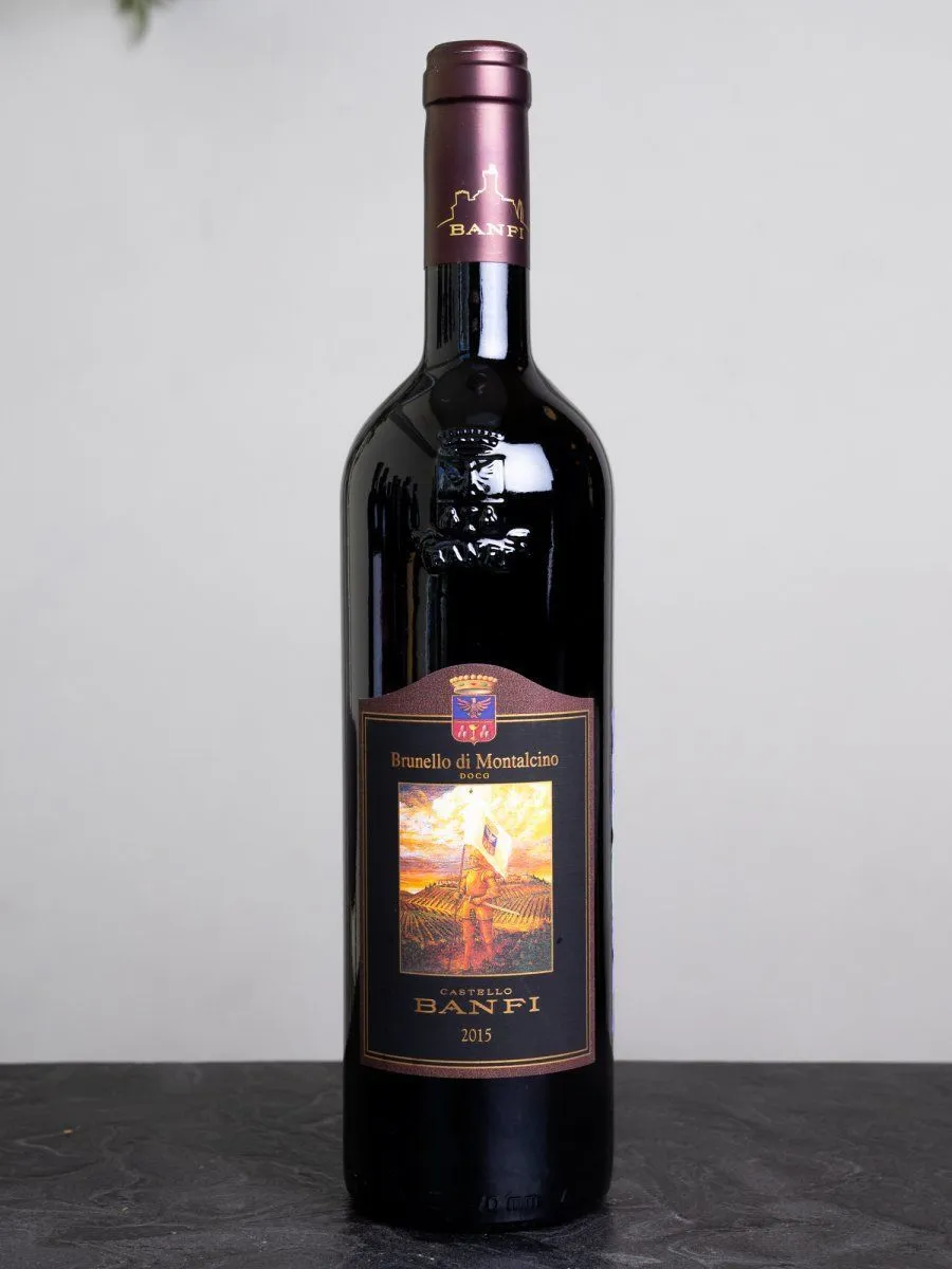 Купить вино Brunello di Montalcino Castello Banfi в винном ресторане Остерия цена Вино Brunello di Montalcino Castello Banfi / Брунелло ди Монтальчино Кастелло Банфи