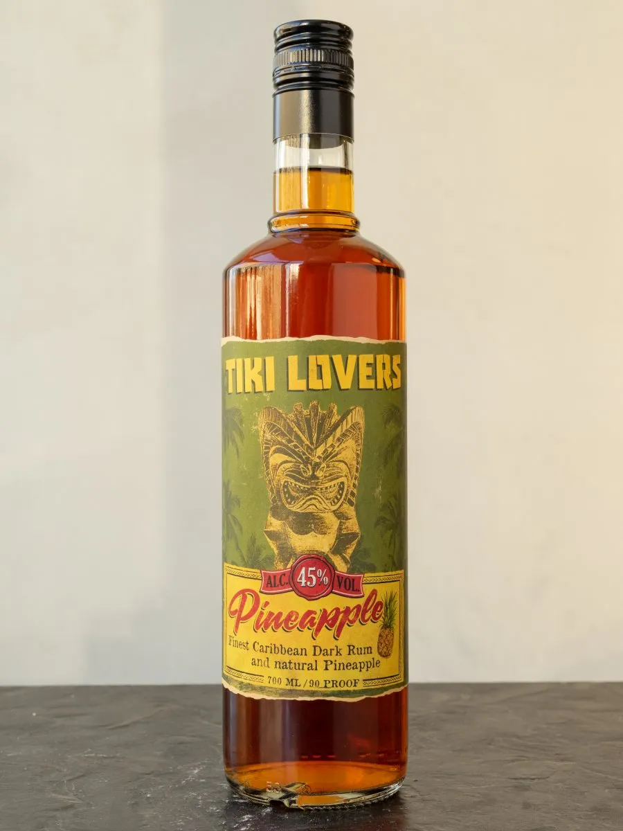 Ром Tiki Lovers Pineapple купить в винном ресторане Остерия Амичи - лучшая цена Ром Tiki Lovers Pineapple / Тики Лаверс Пайнэпл