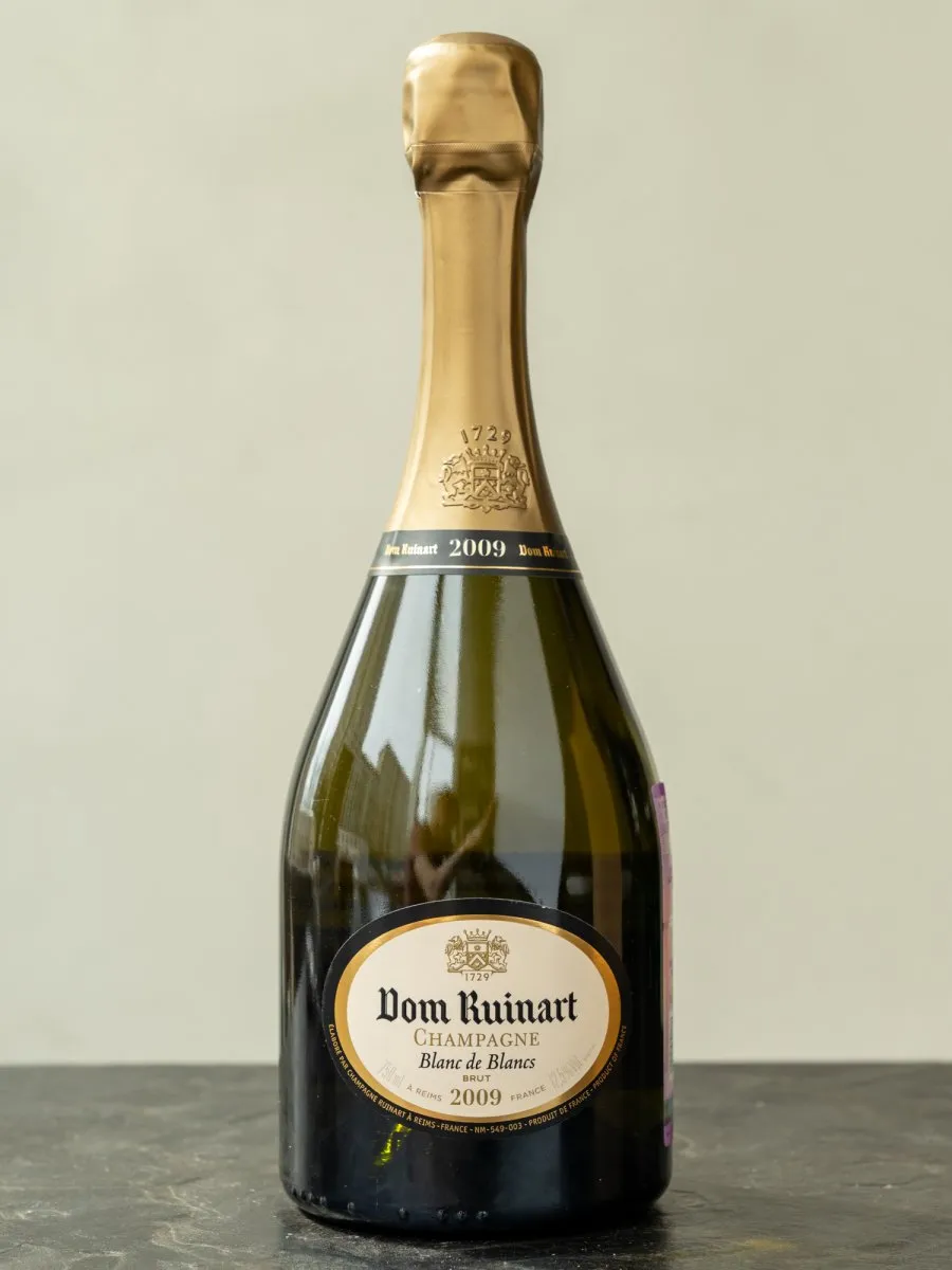 Шампанское Dom Ruinart Blanc de Blancs купить в винном ресторане Остерия - лучшая цена Шампанское Dom Ruinart Blanc de Blancs / Дом Рюинар Блан Де Блан