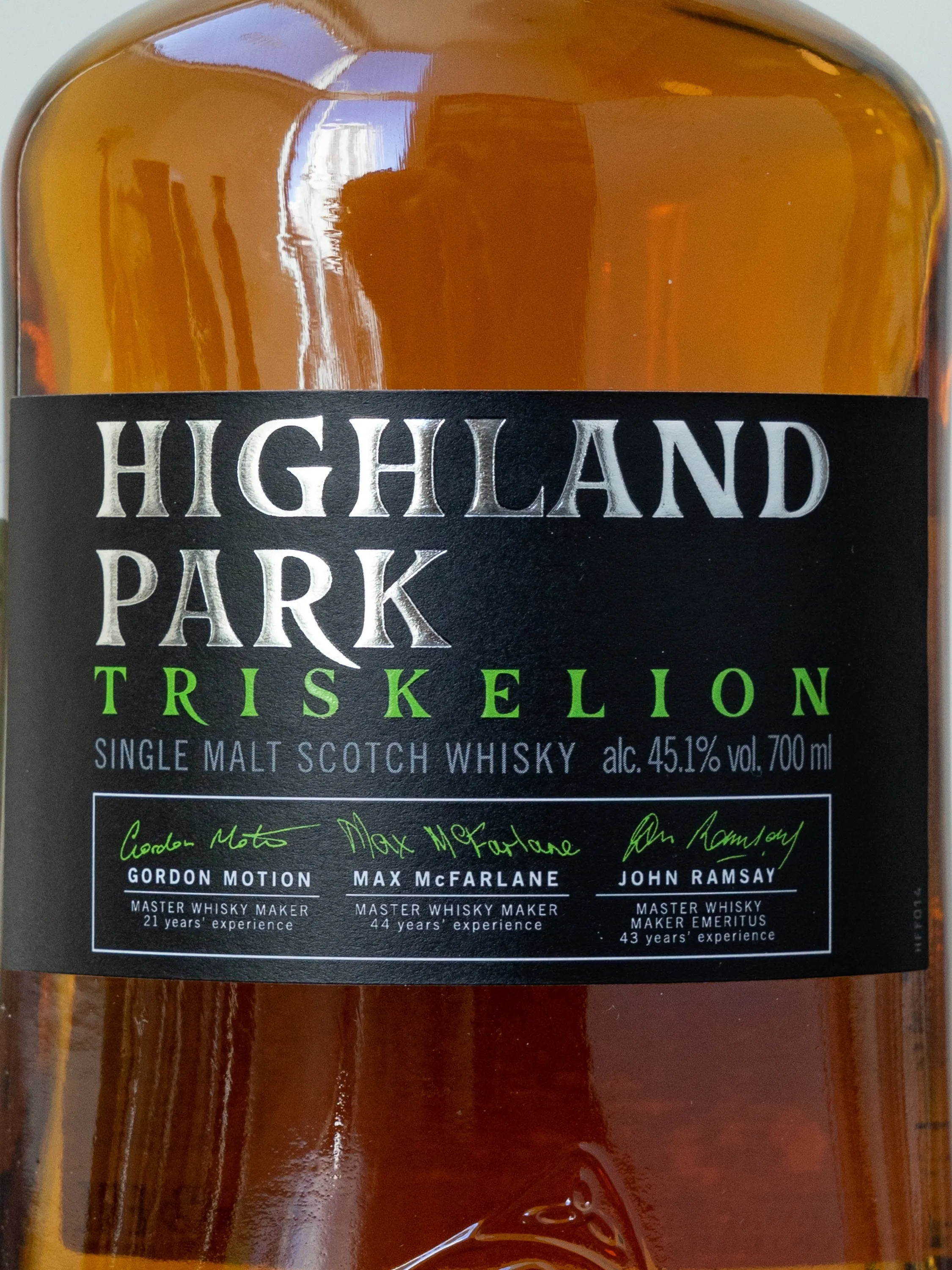 Этикетка Highland Park Triskelion