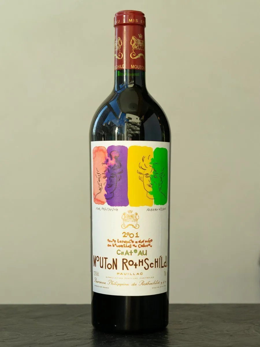 Вино Chateau Mouton Rothschild Pauillac Premier Grand Cru Classe 2001 / Шато Мутон Ротшильд Премье Гран Крю 2001