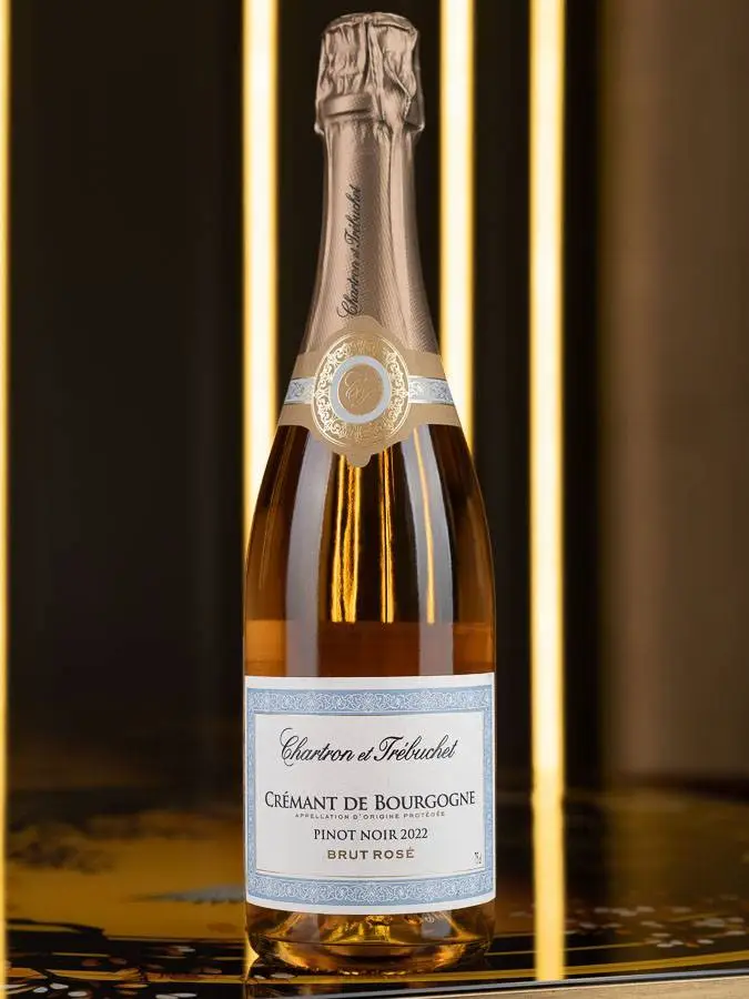 Игристое вино Chartron et Trebuchet Brut Rose Pinot Noir Cremant de Bourgogne / Шартрон э Требюше Креман де Бургонь Пино Нуар