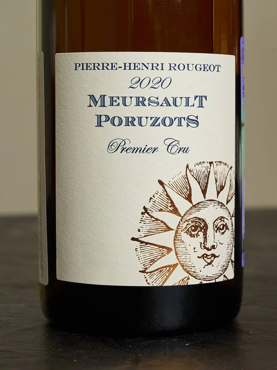 Вино Pierre Henri Rougeot Meursault Premier Cru Les Poruzots 2020 / Пьер Анри Руж Мёрсо Премьер Крю Ле Порюзот