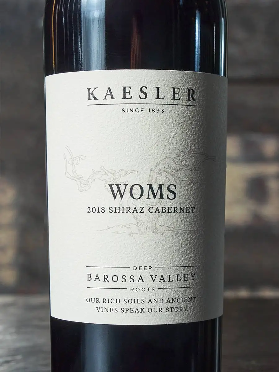 Вино Kaesler WOMS купить в винном ресторане Остерия - лучшая цена Вино Kaesler WOMS / Шираз Баросса Вомс Кеслер