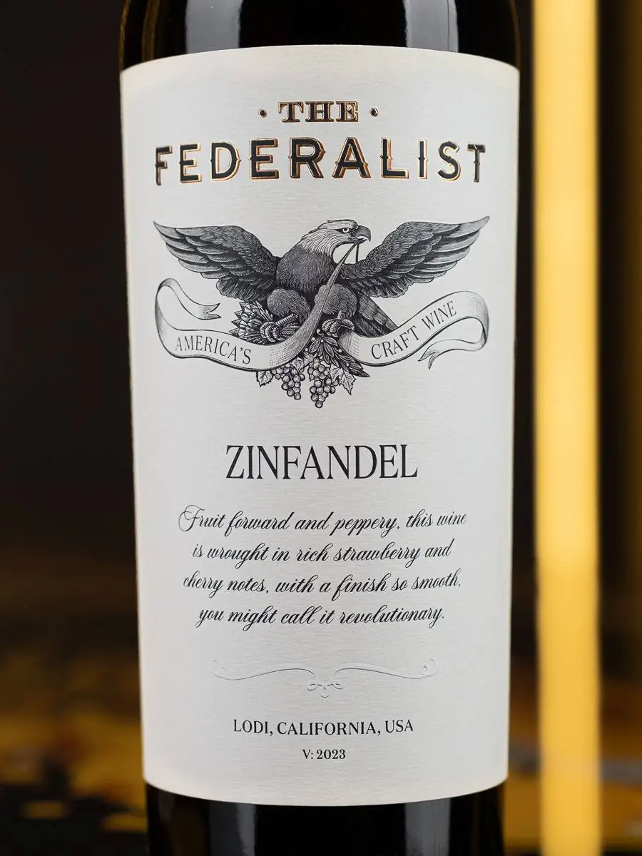 Вино Federalist Lodi Zinfandel / Федералист Зинфандель