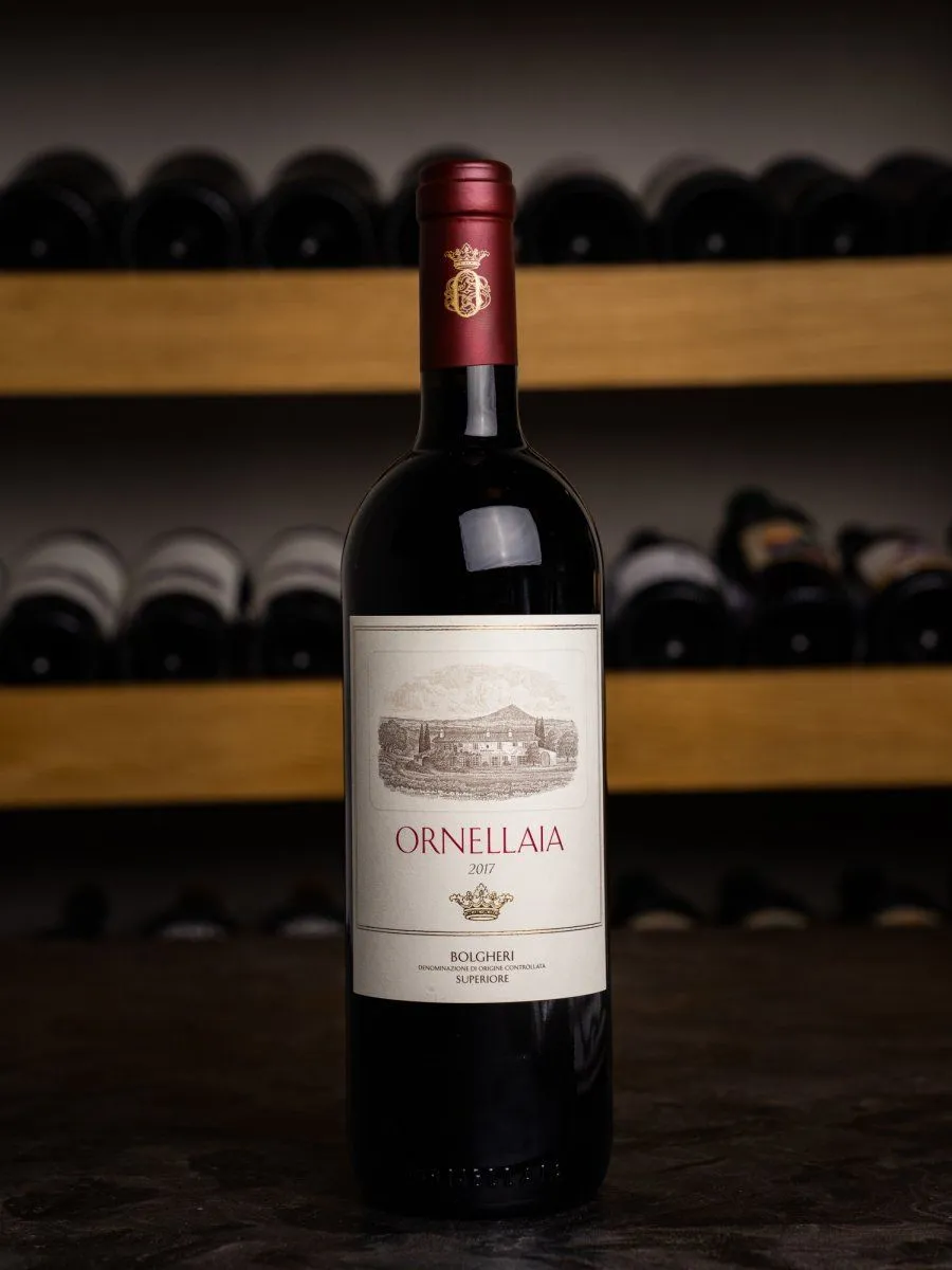 Купить вино Ornellaia Bolgheri Superiore в винном ресторане Остерия цена Вино Ornellaia Bolgheri Superiore / Орнеллайя Болгери Супериоре