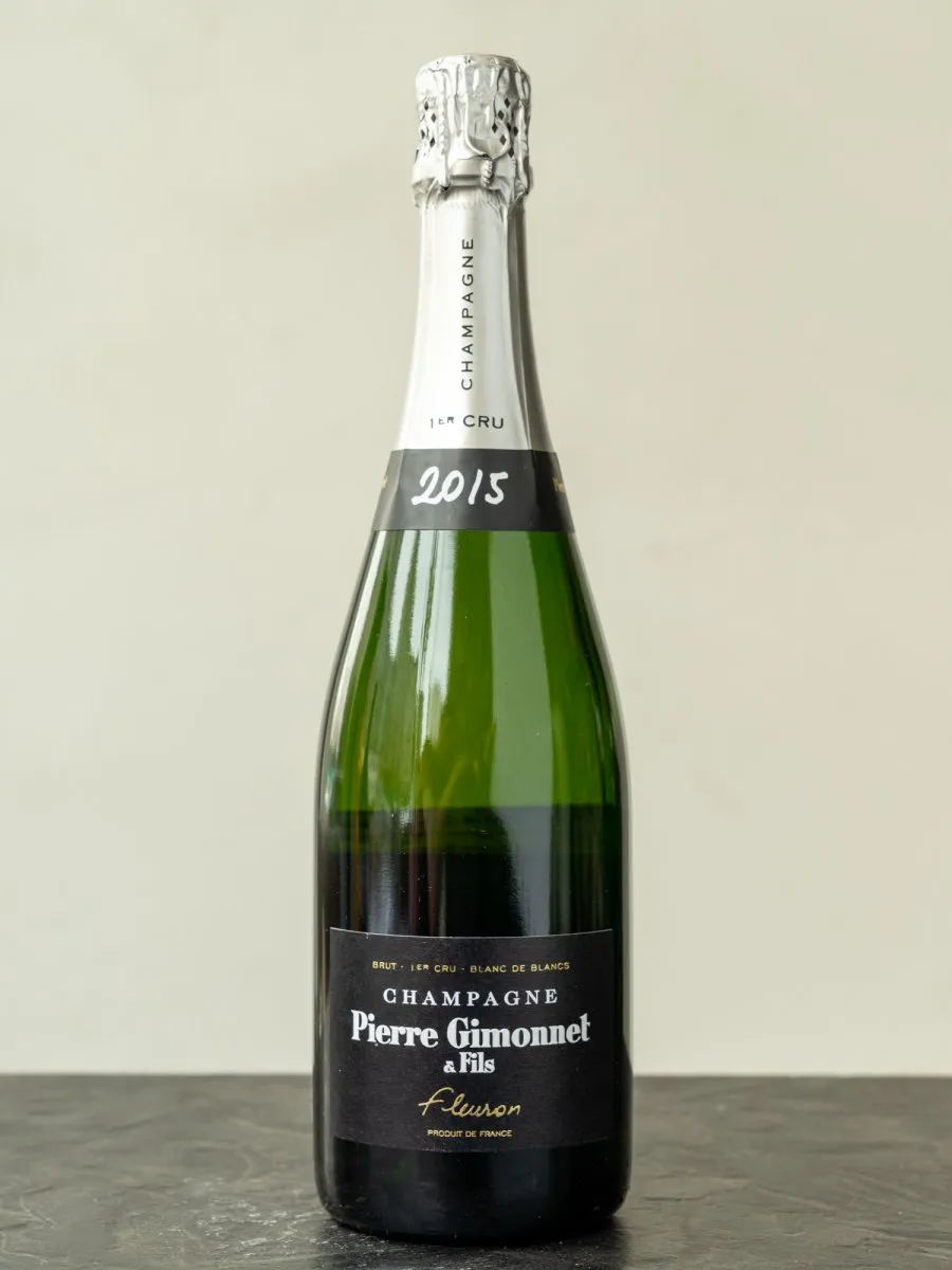 Шампанское Pierre Gimonnet & Fils Fleuron Blanc de Blancs Brut 1er Cru Champagne купить в винном ресторане Остерия - лучшая цена Шампанское Pierre Gimonnet & Fils Fleuron Blanc de Blancs Brut 1er Cru Champagne / Шампань Пьер Жимоне э Фис Флерон Премье Крю Брют