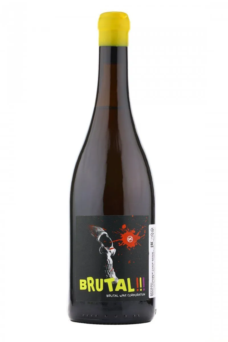 Купить вино MicroBio Wines Brutal в винном ресторане Остерия на Мосфильмовской 88 Вино Brutal!!! / Брутал!!!