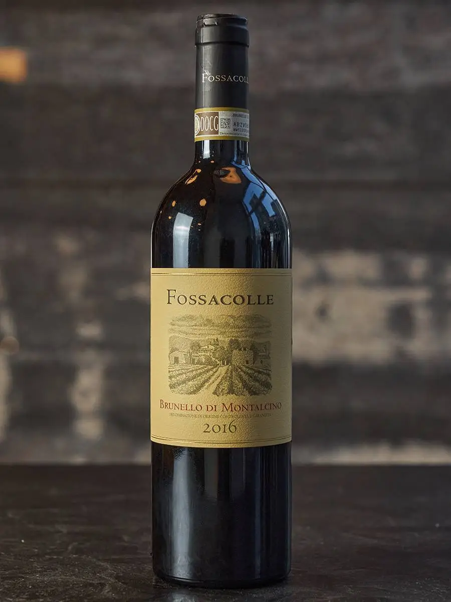 Вино Fossacolle Brunello di Montalcino 2016 / Фоссаколле Брунелло ди Монтальчино 2016
