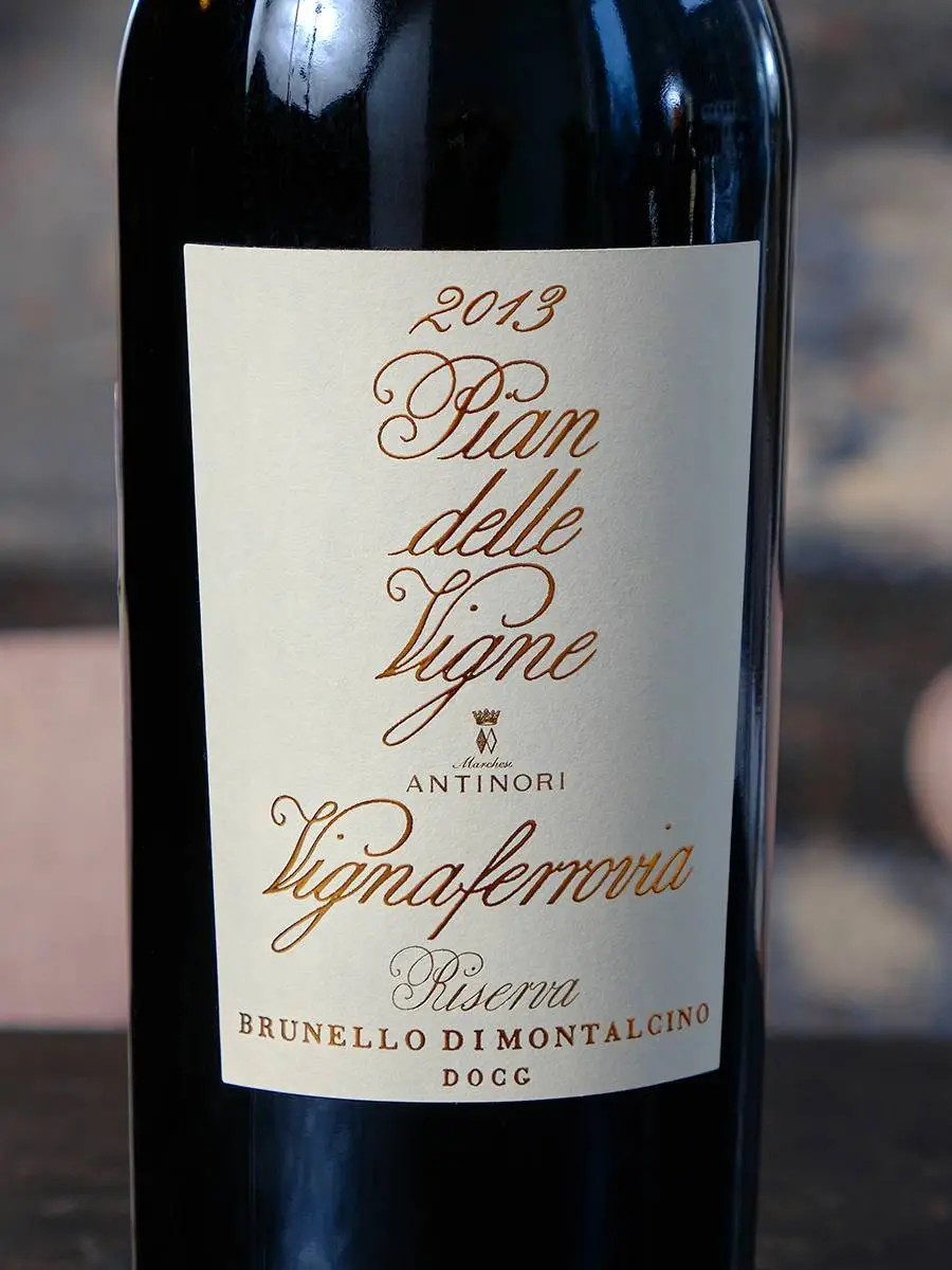 Вино Vignaferrovia Pian delle Brunello di Montalcino DOCG 2013 купить в винном ресторане Остерия - лучшая цена Вино Vignaferrovia Pian delle Brunello di Montalcino DOCG 2013 / Пиан делле Винэ Виньяферровиа Брунелло ди Монтальчино