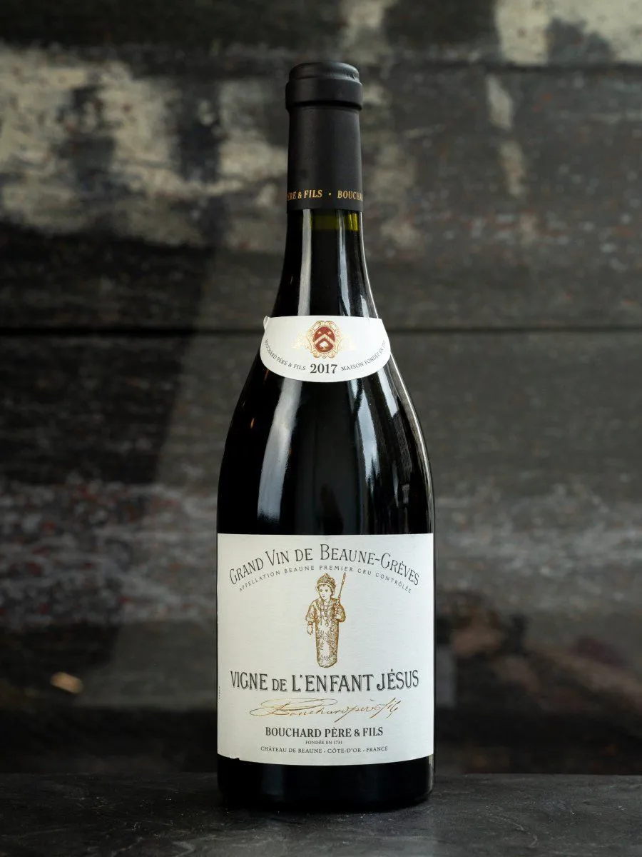 Вино Beaune 1-er Cru Greves Vigne de L'Enfant Jesus купить в ресторане Остерия - лучшая цена Вино Beaune 1-er Cru Greves Vigne de L'Enfant Jesus / Бушар Пэр э Фис Бон Премье Крю Грев Винь де л'Анфан Жезю