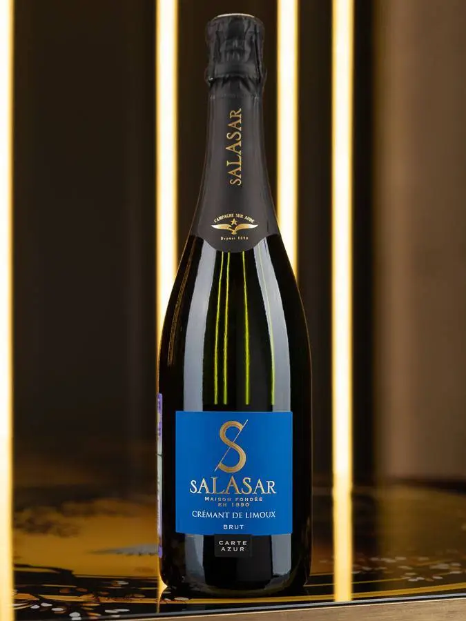 Игристое вино Salasar Carte Azur Cremant de Limoux / Креман де Лиму Салазар Карт Азур