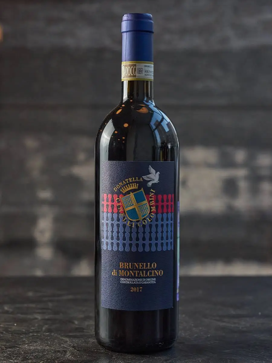 Вино Donatella Cinelli Colombini Brunello di Montalchino 2017 купить в винном ресторане Остерия - лучшая цена Вино Donatella Cinelli Colombini Brunello di Montalchino 2017 / Донателла Чинелли Коломбини Брунелло ди Монтальчино 2017