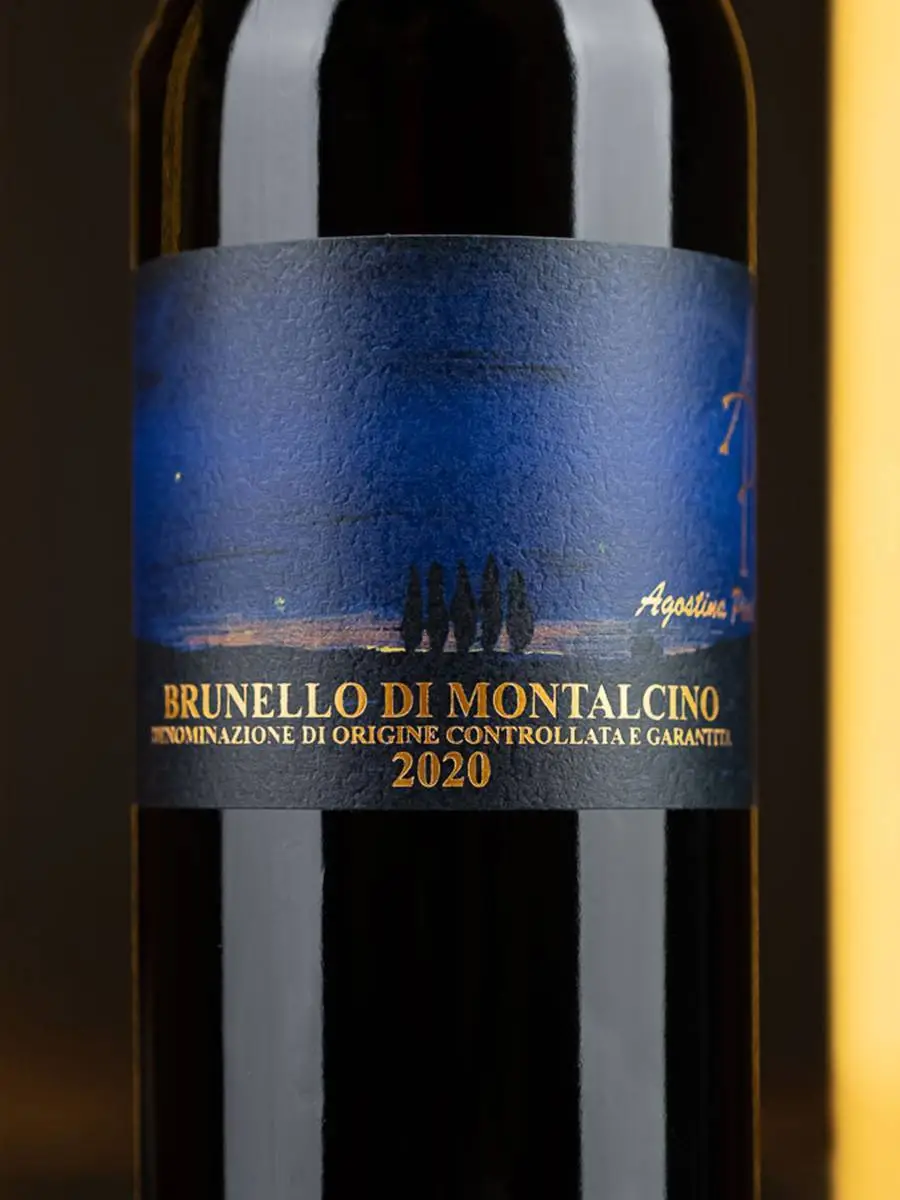 Этикетка Agostina Pieri Brunello Di Montalcino DOCG 2020
