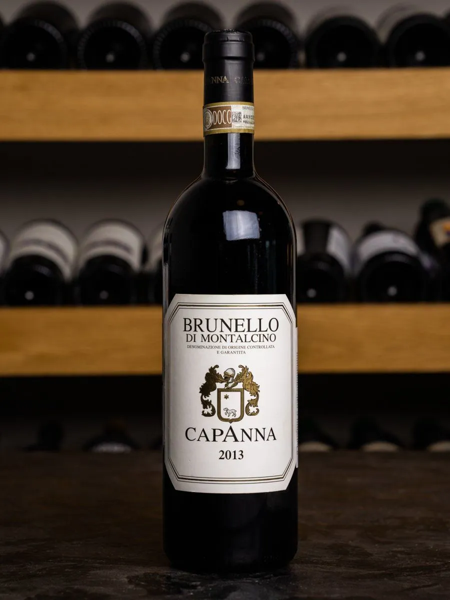 Купить вино Capanna Brunello di Montalcino - лучшая цена в ресторане Остерия Амичи Вино Capanna Brunello di Montalcino / Капанна Брунелло ди Монтальчино