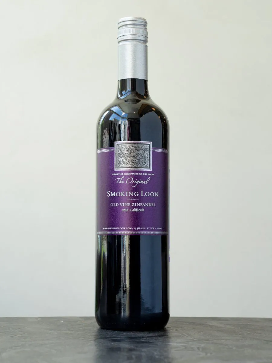 Купить вино Smoking Loon Original Old Vine Zinfandel в винном ресторане Остерия цена Вино Smoking Loon Original Old Vine Zinfandel / Ориджинал Смоукинг Лун Олд Вайн Зинфандель