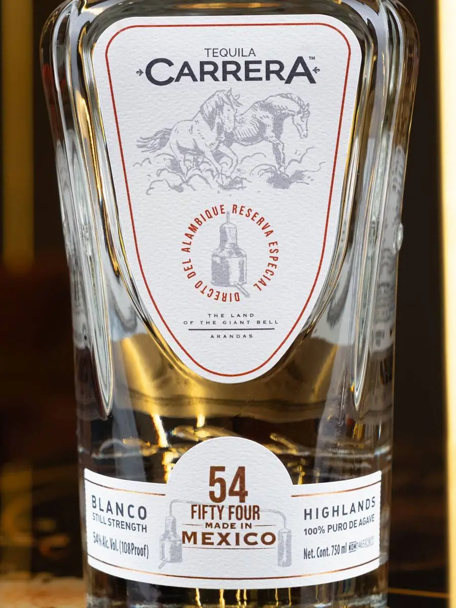 Этикетка Carrera Blanco