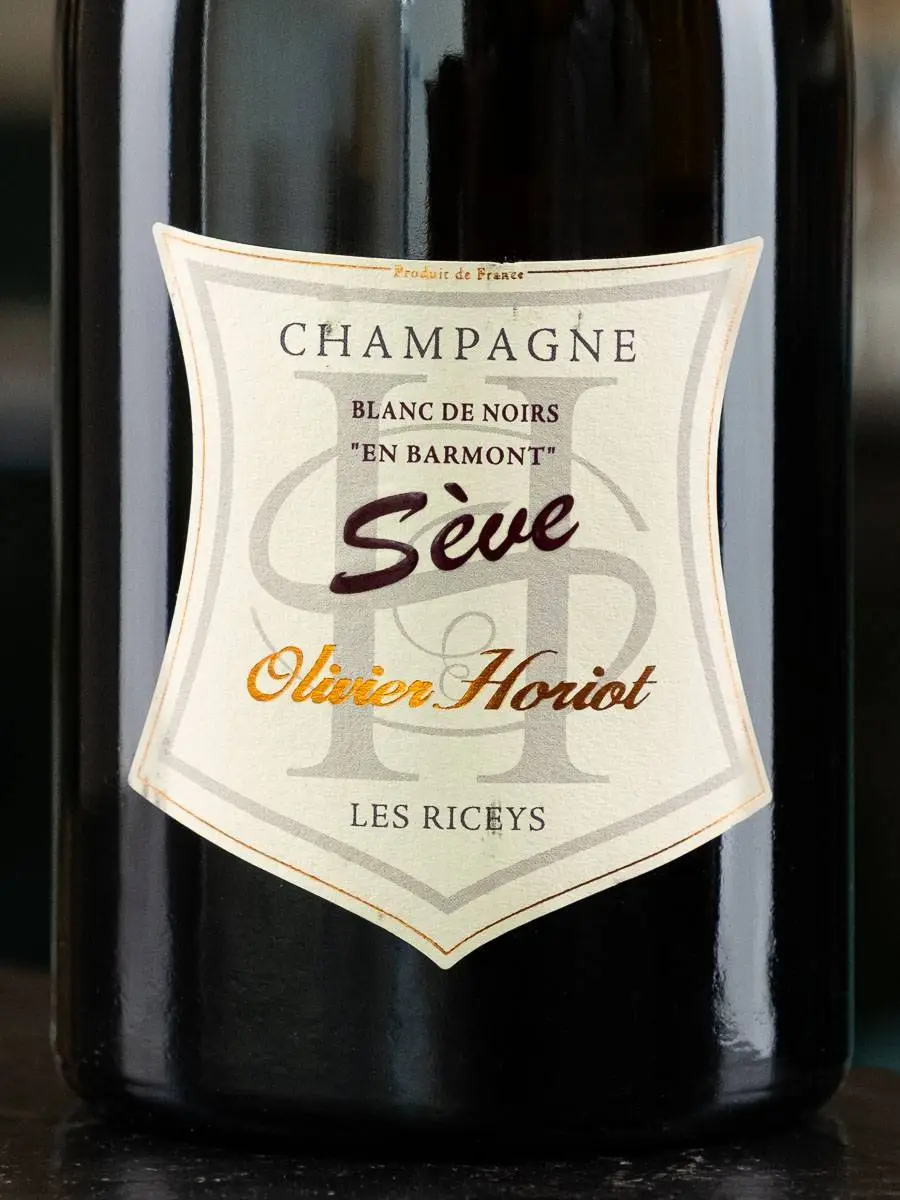 Этикетка Champagne Olivier Horiot Seve Blanc de Noirs En Barmont