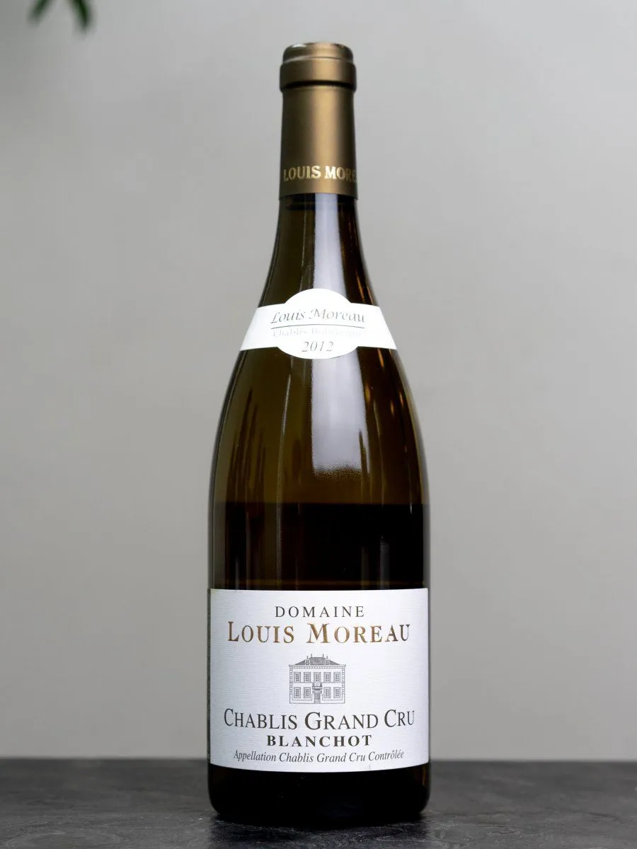 Купить вино Domaine Louis Moreau Chablis Grand Cru Blanchot в ресторане Мосфильовская 88 Вино Domaine Louis Moreau Chablis Grand Cru Blanchot / Шабли Гран крю Бланшо Луи Моро