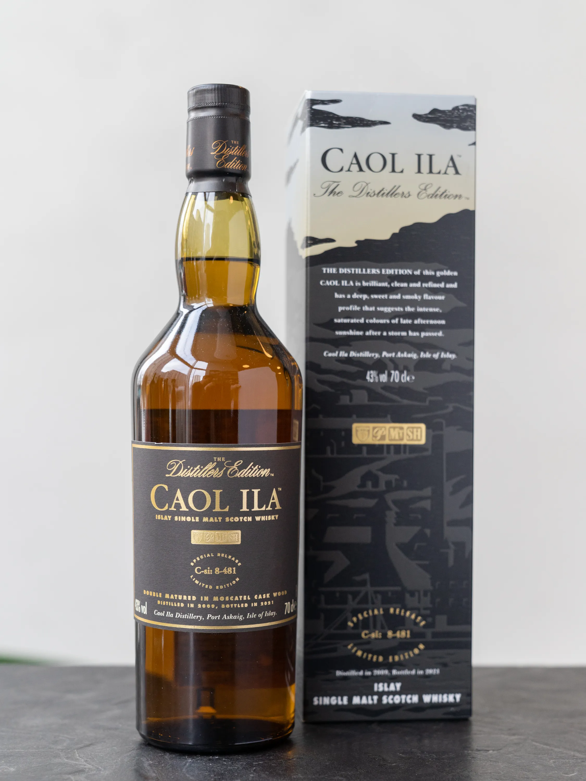 Виски Caol Ila Double Matured 2009 купить в ресторане Остерия - лучшая цена Виски Caol Ila Double Matured / Каол Ила Двойная выдержка