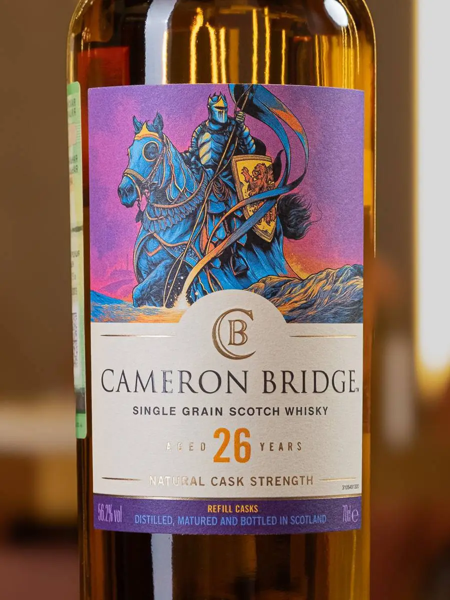 Виски Cameron Bridge 26 Years Single Grain / Кэмерон Бридж 26 лет