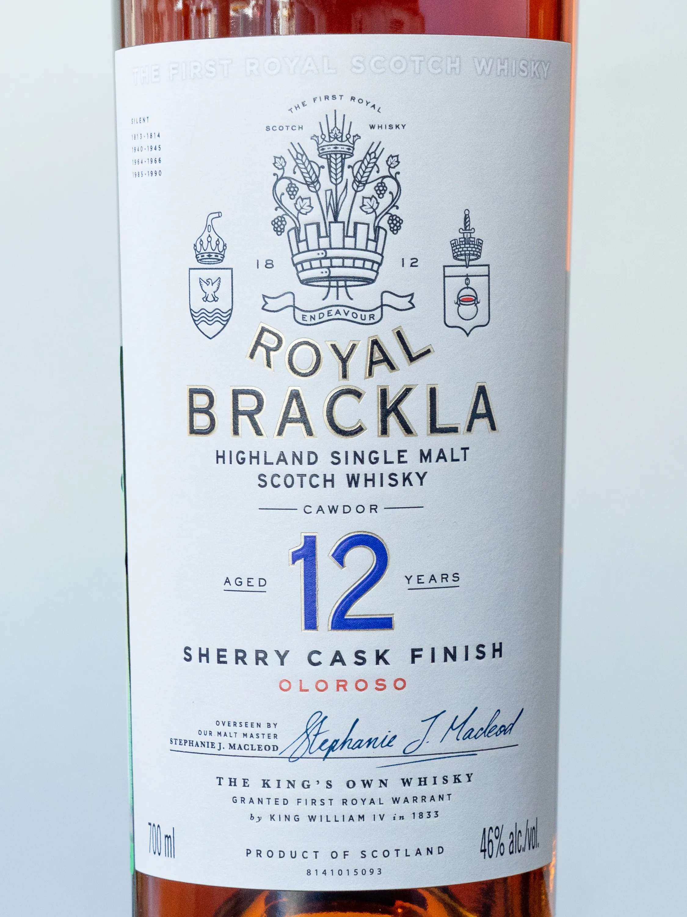 Виски Royal Brackla 12 Years Old купить в винном ресторане Остерия Амичи - лучшая цена Виски Royal Brackla 12 Years Old / Роял Бракла 12 лет