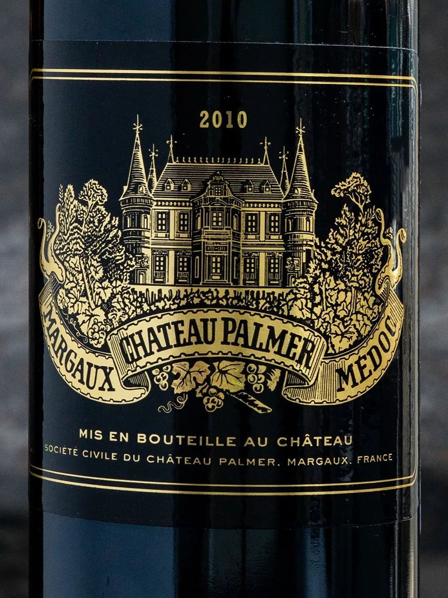 Вино Chateau de Palmer Margaux 2010 купить в ресторане Остерия - лучшая цена Вино Chateau Palmer Margaux 2010 / Шато Пальмер Марго 2010