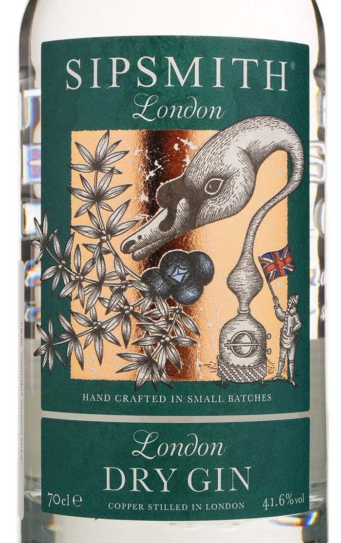 Gin Sipsmith London Dry 700 мл лучшая цена в ресторане Амичи Мосфильмовская 88 Джин Sipsmith London Dry Gin / Сипсмит Лондон Драй