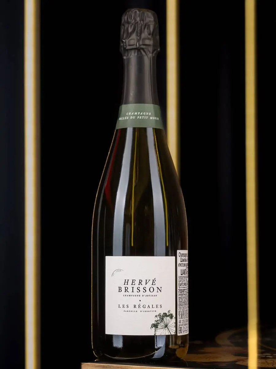 Шампанское Herve Brisson Champagne Les Regales 2019 / Ле Рогаль Эрве Брисон Блан де Блан