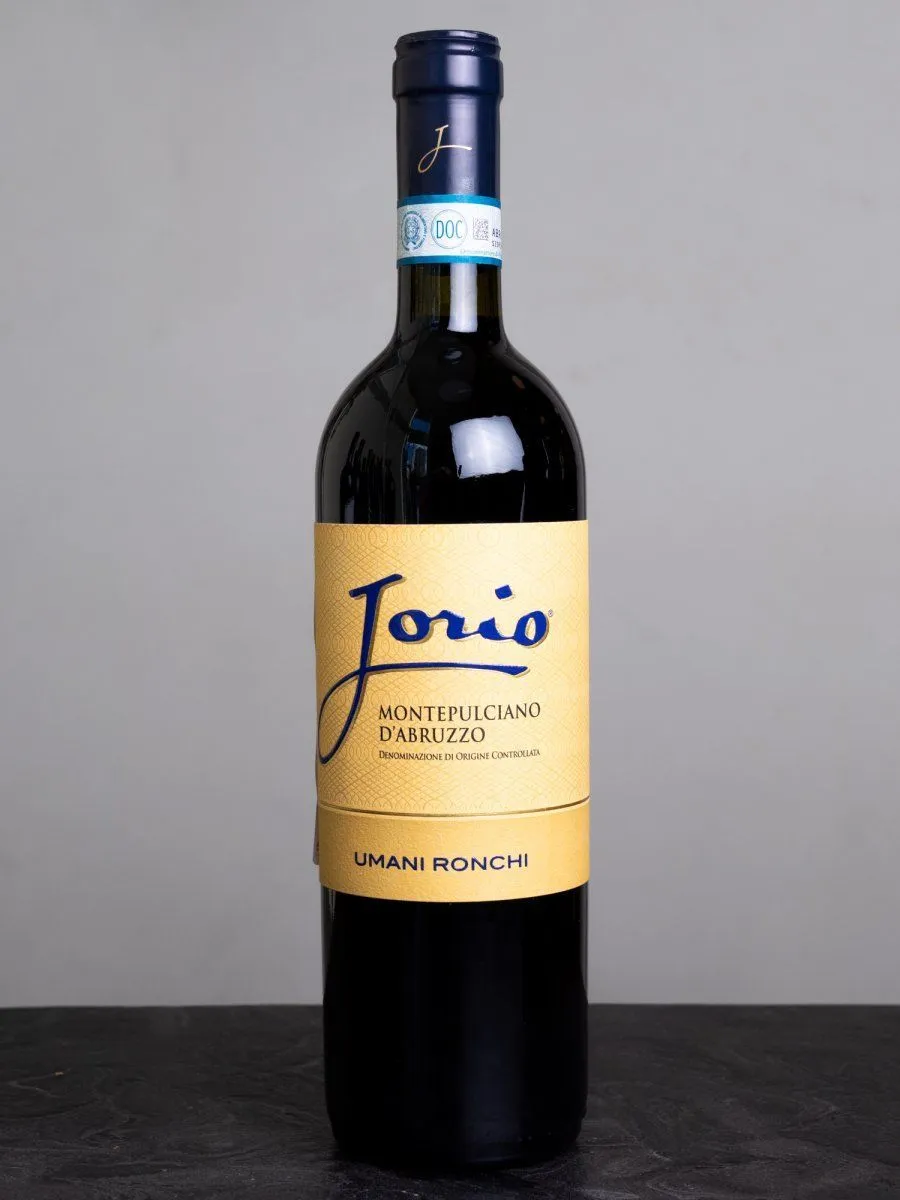 Купить вино Umani Ronchi Montepulciano dAbruzzo Jorio в винном ресторане Остерия цена Вино Umani Ronchi Montepulciano dAbruzzo Jorio / Умани Ронки Монтепульчано дАбруццо Йорио