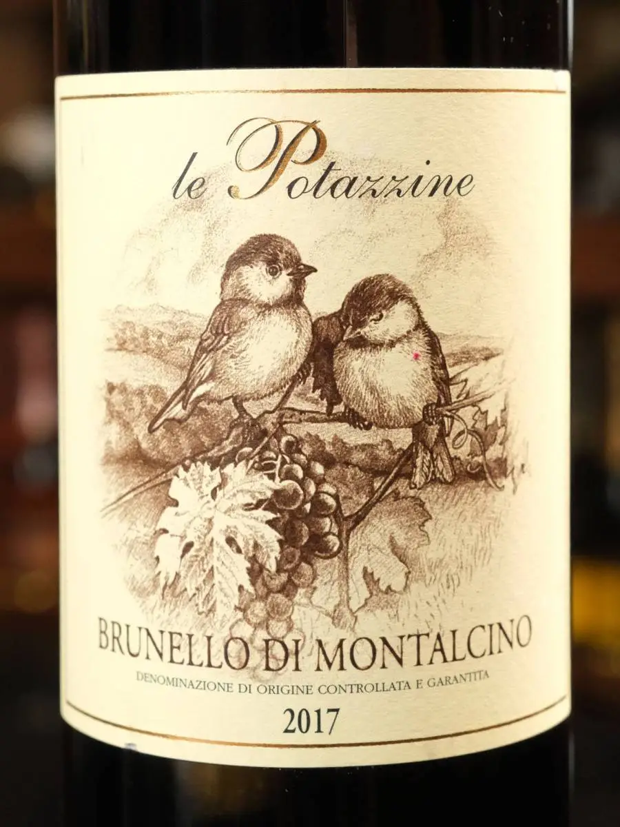 Вино Brunello di Montalcino Le Potazzine 2017 купить в винном ресторане Остерия - лучшая цена Вино Brunello di Montalcino Le Potazzine 2017 / Брунелло ди Монтальчино Потацине