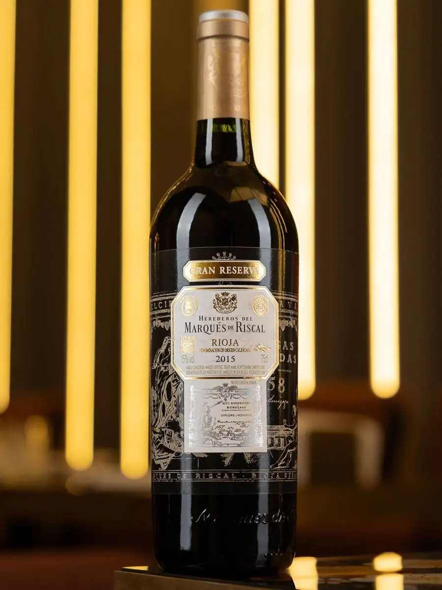 Вино Marques de Riscal Rioja DOC Gran Reserva / Маркес де Рискаль, Гран Ресерва