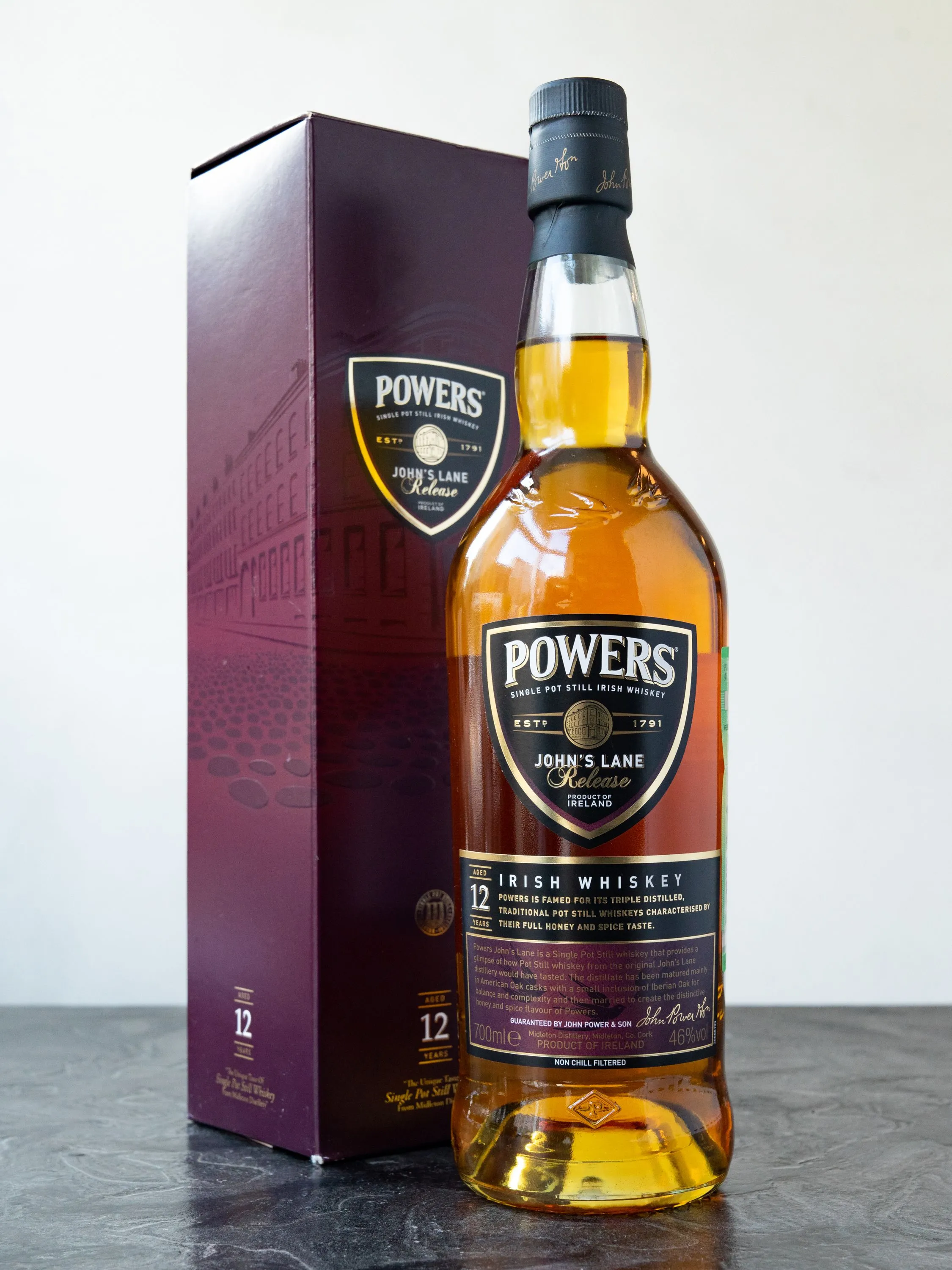 Купить Виски Powers (Пауэрс) - лучшая цена в ресторане Амичи Виски Powers 12 y.o./ Пауэрс 12 лет