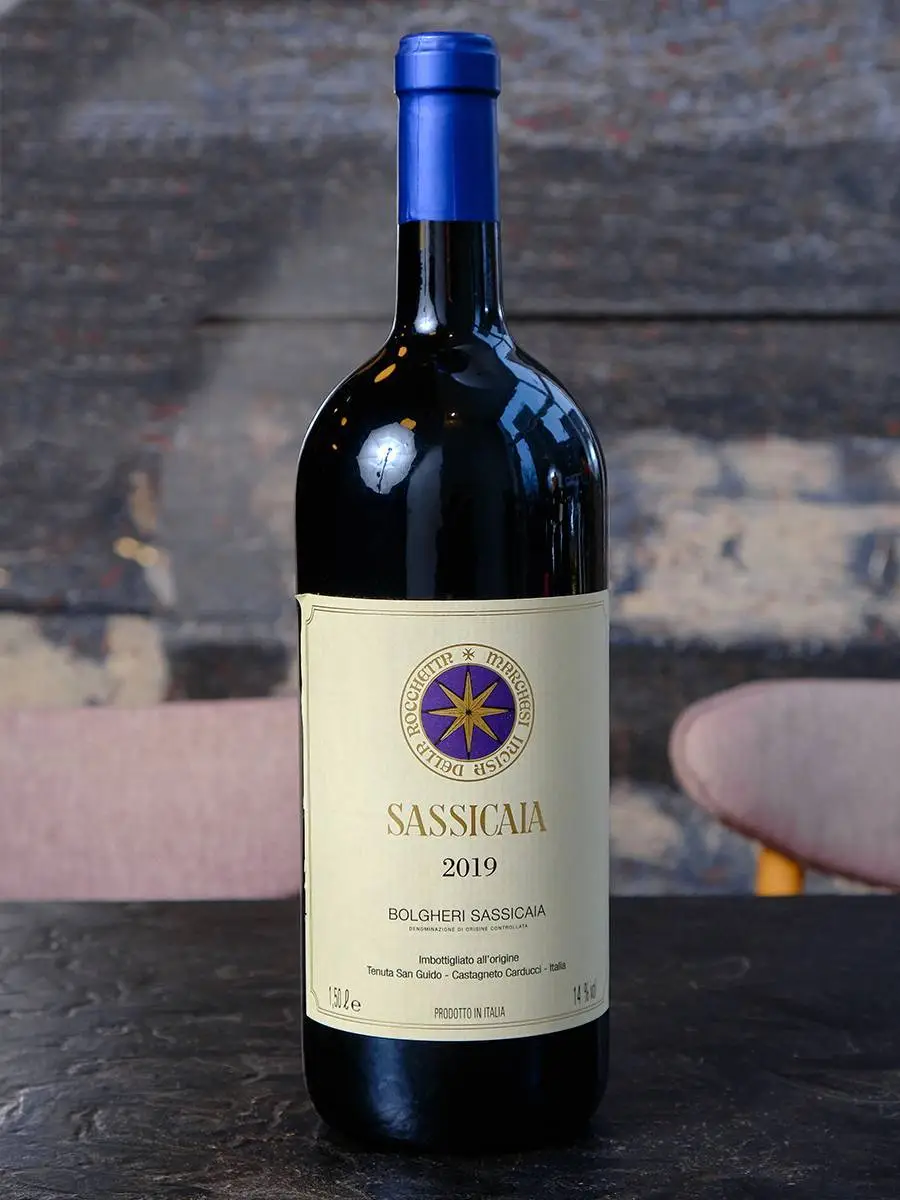 Вино Sassicaia Bolgheri 2019 / Сассикайя Болгери