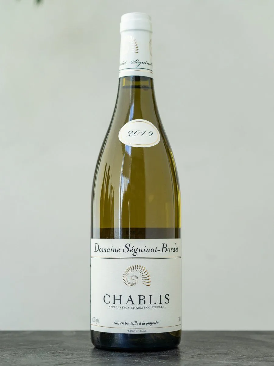 Купить вино Domaine Seguinot-Bordet Chablis в винном ресторане Остерия цена Вино Domaine Seguinot-Bordet Chablis / Домен Сегино-Борде Шабли