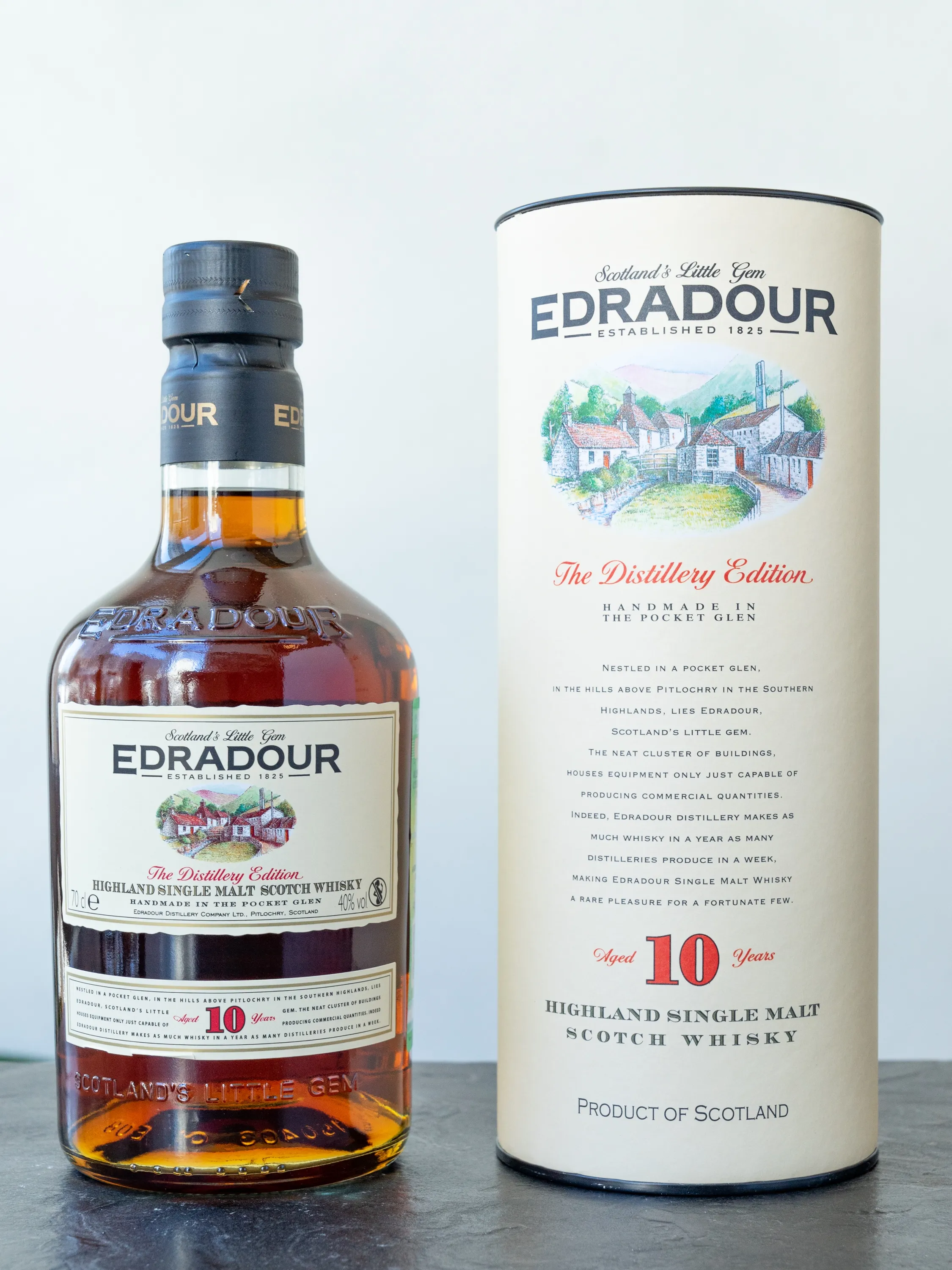 Виски Edradour 10 Years Old купить в винном ресторане Остерия Амичи - лучшая цена Виски Edradour 10 Years Old / Эдрадур 10 лет